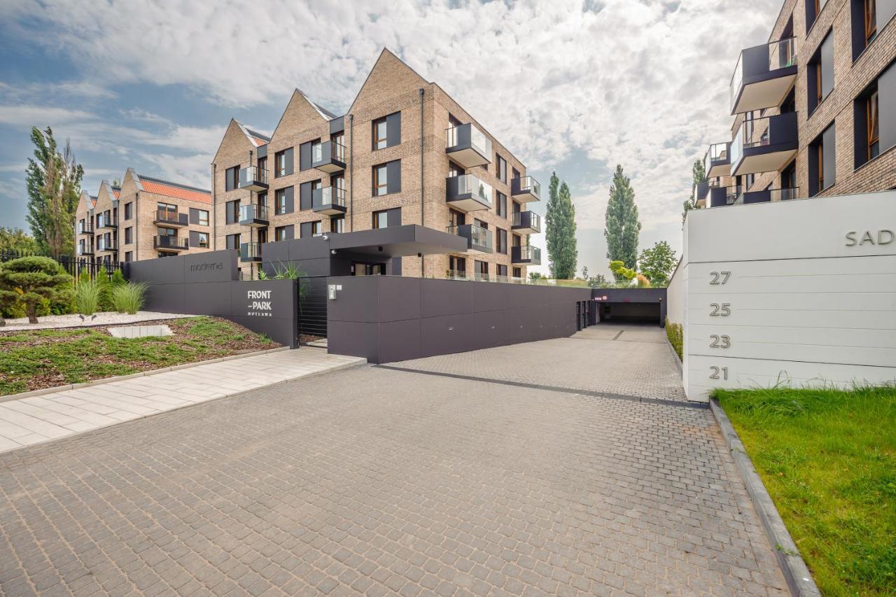 Apartamenty Sun & Snow Front Park Gdańsk Kültér fotó