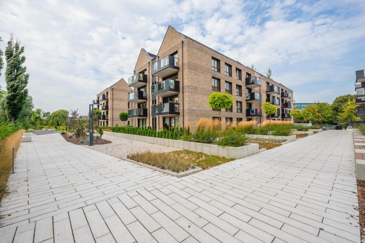 Apartamenty Sun & Snow Front Park Gdańsk Kültér fotó