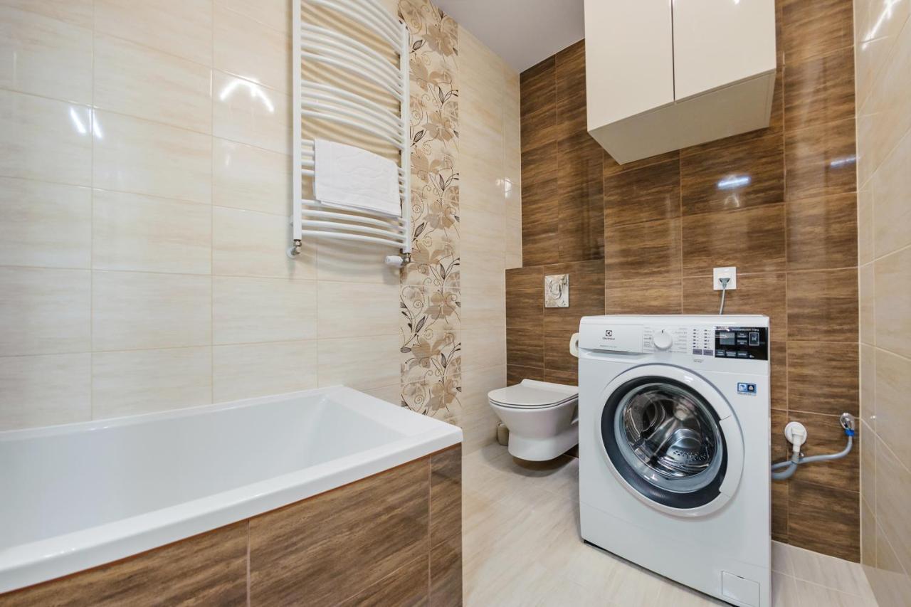 Apartamenty Sun & Snow Front Park Gdańsk Kültér fotó