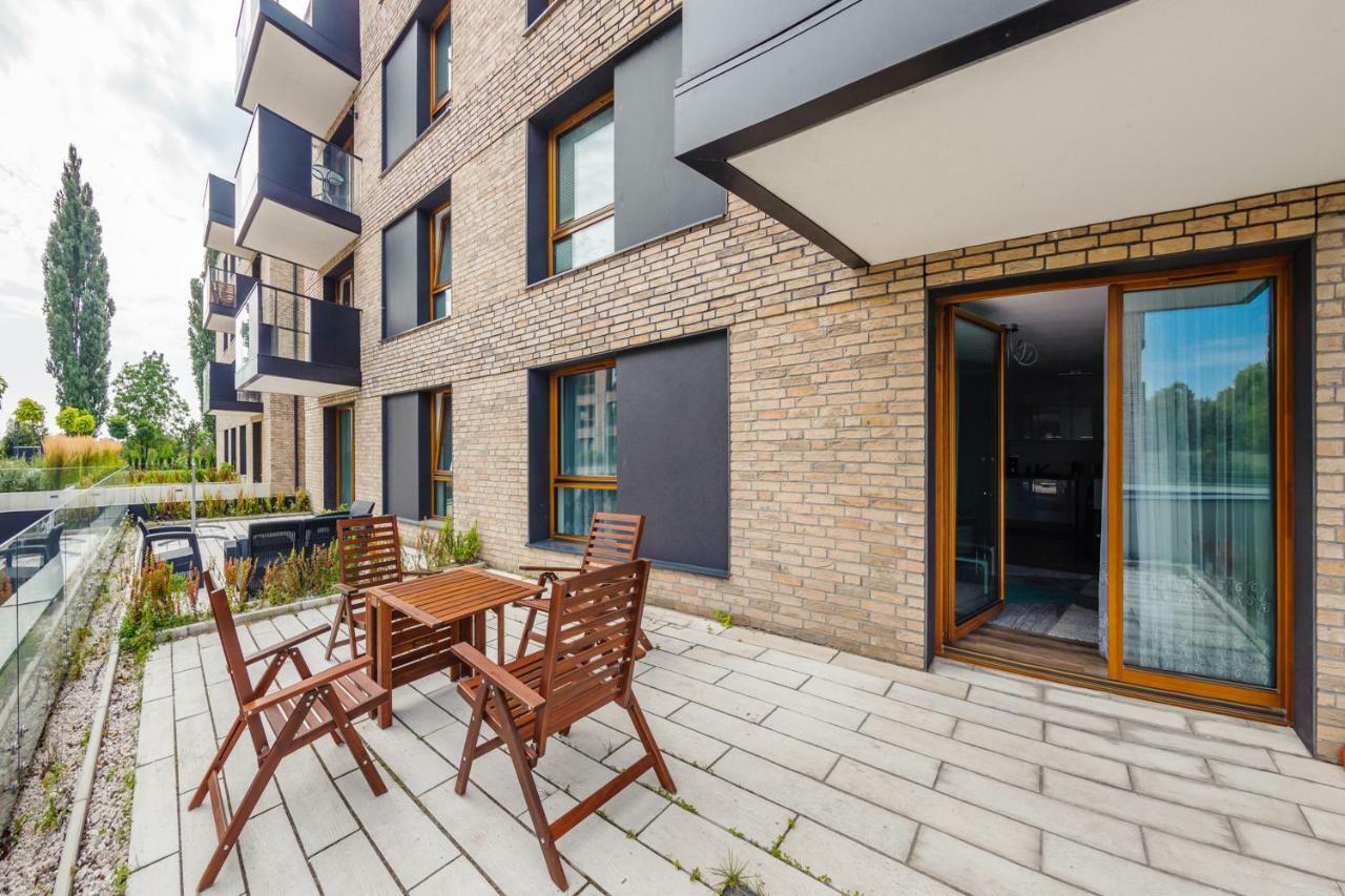 Apartamenty Sun & Snow Front Park Gdańsk Kültér fotó